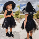 Mila- Black Singlet Dress with Tulle Tutu.